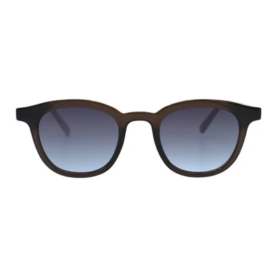 Óculos de sol unissex Wayfarer retrô redondos de tamanho pequeno 490784